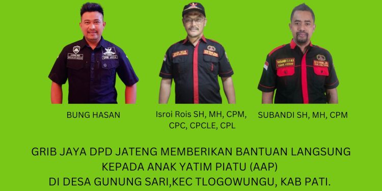 GRIB Jaya Bergerak Cepat: Bantu Remaja Yatim Piatu yang Diarak, Beri Pendidikan dan Pendampingan Hukum