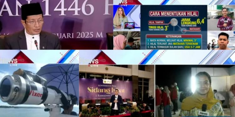 Sidang Isbat Tetapkan 1 Ramadhan 1446 H, Kemenag Gunakan Metode Hisab dan Rukyatul Hilal