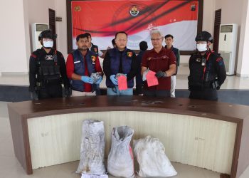 Sat Reskrim Polres Demak Sita 32 Kg obat Mercon