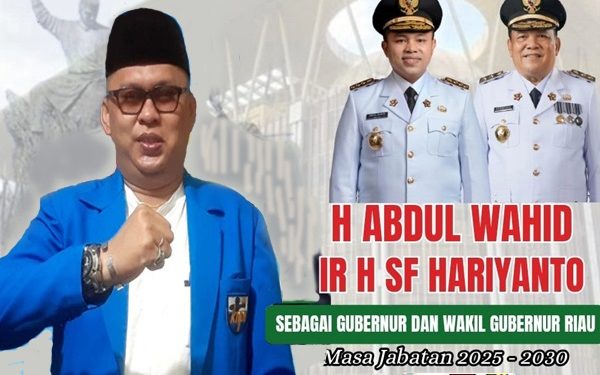 Sentil Telinga Gubernur Abdul Wahid, Ketua KNPI Riau Persoalkan Hal ini