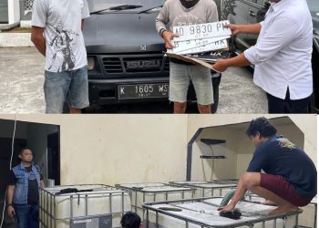 Polda Jateng Tangkap Pelaku Penyalahgunaan BBM Bersubsidi di Salatiga