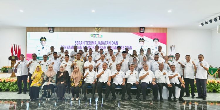 Serah Terima Jabatan Bupati Asahan, Wagub Sumut Surya Ajak Selaraskan Pembangunan Pemkab dan Pemprov