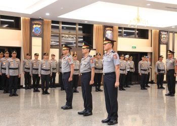 Mabes Polri Gelar Korps Raport Kenaikan Pangkat Pati Polri, 13 Perwira Tinggi Naik Pangkat