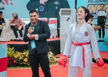 Bripda Jessica, Polwan di Polda Riau, Sabet Medali Emas Kejuaraan Karate di Malaysia