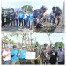 Sinergitas Lanudal Juanda Bersama Forkopimda, Tanam 1000 Pohon Puli Dan Kerja Bakti Massal Di Bundaran Fly Over Aloha Sidoarjo