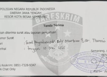 Diduga Suruhan Tetangga, Rumah Warga Halmahera No. 1 Semarang Dirusak, Korban Lapor ke Polisi