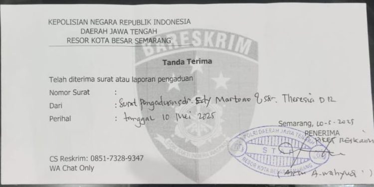 Diduga Suruhan Tetangga, Rumah Warga Halmahera No. 1 Semarang Dirusak, Korban Lapor ke Polisi