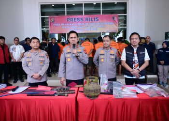 Polda Jambi Tangkap 274 Pelaku Premanisme, 32 Orang Ditahan