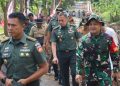 Pangdam IV/Diponegoro Tinjau Pelaksanaan TMMD di Gunungpati