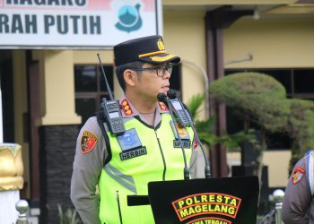 Polda Jateng Amankan Kunjungan Presiden Prancis Emmanuel Macron di Candi Borobudur