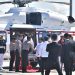 Helikopter AW 189 Polri Melaksanakan Penerbangan Kepresidenan untuk Presiden RI dan Presiden Perancis