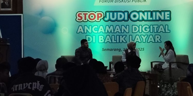 Aneh, Wartawan Ditolak Masuk Forum Diskusi Publik “Stop Judi Online” Meski Sudah Daftar Resmi