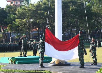 TNI AD Bersih dan Profesional, Pangdam Sampaikan Arahan Kasad di Upacara 17-an