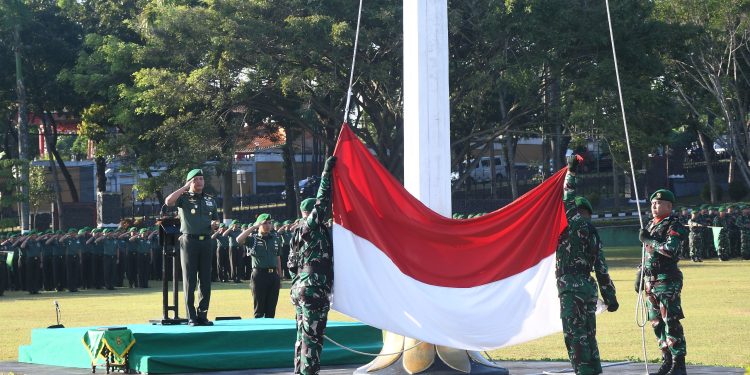 TNI AD Bersih dan Profesional, Pangdam Sampaikan Arahan Kasad di Upacara 17-an