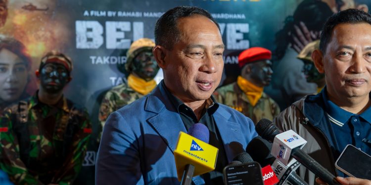 Panglima TNI Hadiri Gala Premiere Film BELIEVE: Kisah Patriotisme Prajurit Yang Menginspirasi dan Patut Ditonton