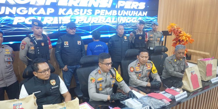 Pelaku Pembunuhan di Penggilingan Batu Baleraksa Diringkus Polres Purbalingga