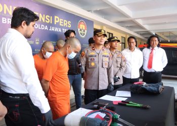 Komplotan Pencurian Tower Baterai Dibekuk Jajaran Satreskrim Polres Brebes