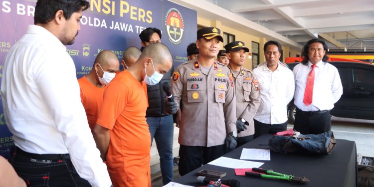 Komplotan Pencurian Tower Baterai Dibekuk Jajaran Satreskrim Polres Brebes