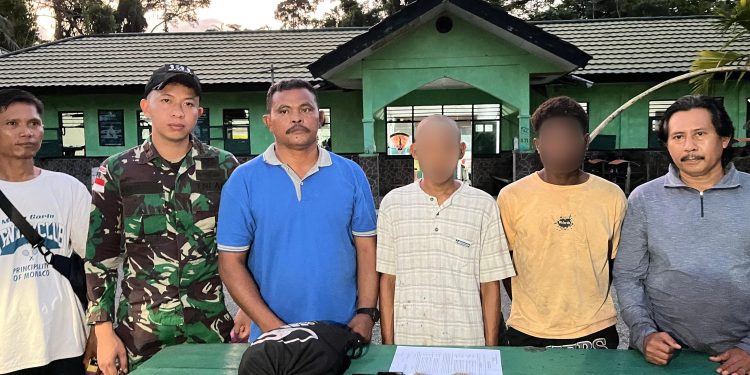 Upaya Penggagalan Penyelundupan Narkotika Jenis Ganja Kembali Ditunjukkan Oleh Satgas Yonif 131/Brajasakti di Perbatasan Papua