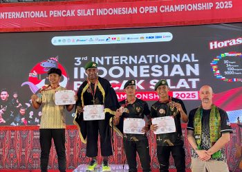 Prada Bilgas Raih Juara 1 Kelas D Dewasa Putra di Kejuaraan Internasional Indonesian Pencak Silat Open Championship 2025