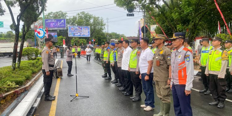 Ratusan Aparat Gabungan Amankan Pesta Rakyat di Jepara, Meriahkan Hari Jadi ke-80 Provinsi Jawa Tengah