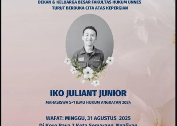 Misteri Kematian Iko, Mahasiswa FH UNNES: Polisi Sebut Kecelakaan, Alumni Curiga Ada Kejanggalan