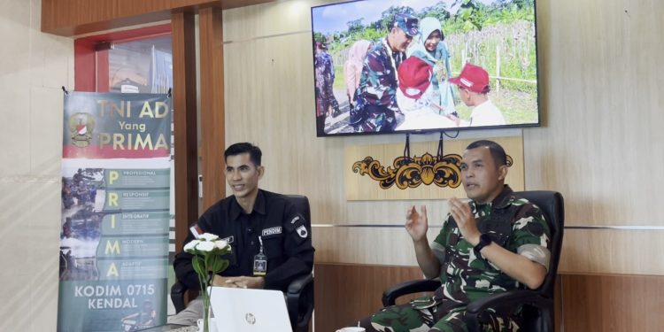 Podcast Rekrutmen TNI, Kodim 0715/Kendal Ajak Generasi Muda Siapkan Diri dan Gratis