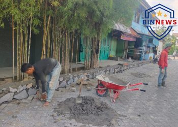 Proyek Peninggian Jalan Udan Riris II Diduga dari Musrenbang Pedurungan, Tak Pasang Papan Informasi dan Langgar Aturan K3