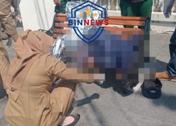 Geger Pria Ditemukan Meninggal Terduduk di Depan Mal Paragon Semarang