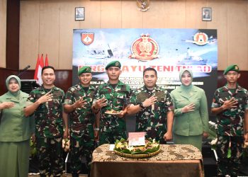 Kasdam IV/Diponegoro Hadiri Syukuran HUT ke-80 Zeni Angkatan Darat
