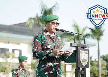 Kapok Sahli Pangdam Pimpin Upacara Bendera 17-an di Makodam IV/Diponegoro