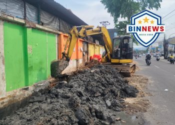 Pekerjaan Peningkatan Saluran Jl. Gajah Aspol Kabluk Resmi Dimulai, Warga Sambut Baik Upaya Kurangi Banjir