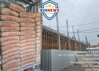 Pembangunan Puskesmas Tlogosari Kulon Tanpa Papan Informasi, Ditemukan Tumpukan Semen “SM” di Lokasi