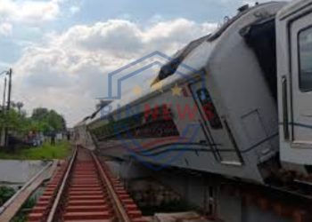 KA Purwojaya Anjlok di Bekasi, Seluruh Penumpang Selamat