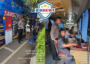 Ipda Ribut Hadi Handoko Tinjau Samsat Keliling dan Pastikan Pelayanan Ramah untuk Difabel dan Ibu Hamil