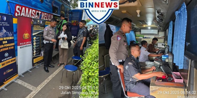 Ipda Ribut Hadi Handoko Tinjau Samsat Keliling dan Pastikan Pelayanan Ramah untuk Difabel dan Ibu Hamil