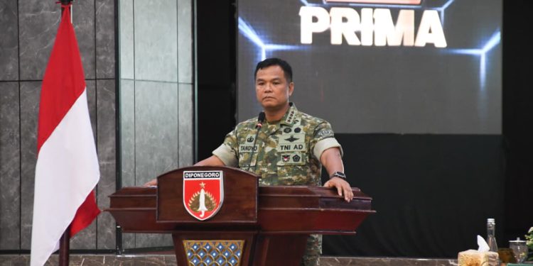 Wapang TNI Ingatkan Komandan Satuan Kodam IV/Diponegoro Jaga Integritas dan Dukung Program MBG