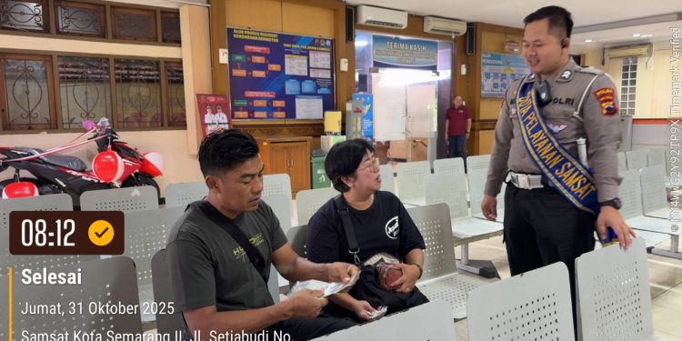 Samsat Kota Semarang 2 Permudah Warga Urus Mutasi Kendaraan dari Luar Daerah