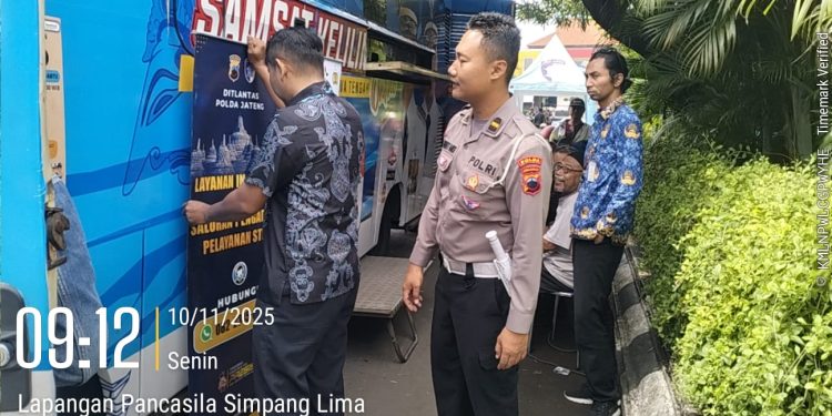 Dekatkan Layanan ke Warga, Samsat Semarang 2 Optimalkan Samsat Keliling di Berbagai Titik Kota
