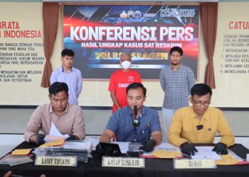 Korupsi Ratusan Juta, Kades Purworejo Gemolong Ditangkap Unit Tipidkor Satreskrim Polres Sragen