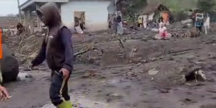 Desa Kamar A di Lumajang Hancur Total Akibat Erupsi Gunung Semeru