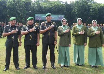 Pangdam IV/Diponegoro Pimpin Sertijab Kakumdam dan Danyon Arhanud 15/DBY
