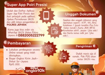 Cuma Bayar Rp10.000, SKCK di Jepara Diantar Langsung Pak Pos ke Rumah