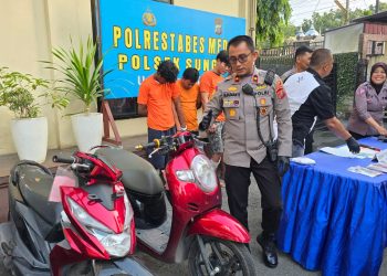 Begal sadis yang resahkan masyarakat di tembak Polsek sunggal
