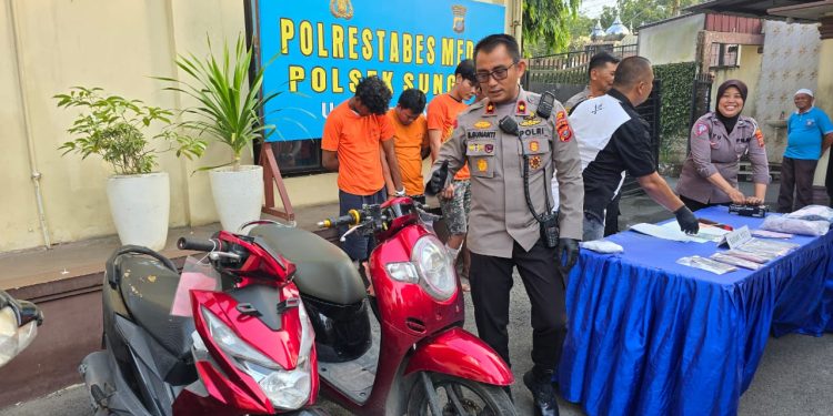 Begal sadis yang resahkan masyarakat di tembak Polsek sunggal