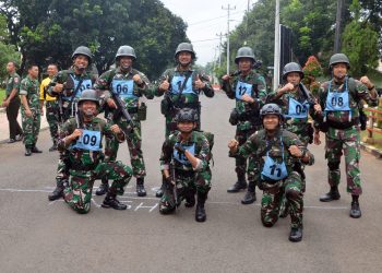 Kegiatan Penyiapan Peserta Kodam IV/Dip dalam rangka Rapat Evaluasi Bidang Ops Semester II TNI AD