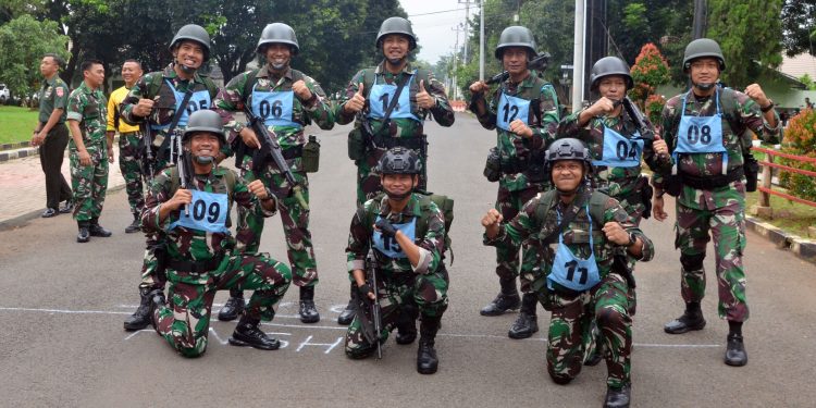 Kegiatan Penyiapan Peserta Kodam IV/Dip dalam rangka Rapat Evaluasi Bidang Ops Semester II TNI AD