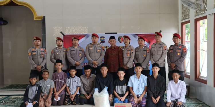 Bakti Sosial Reserse Polri ke-78, Satreskrim Polres Kendal Berbagi Kasih dengan Anak Yatim