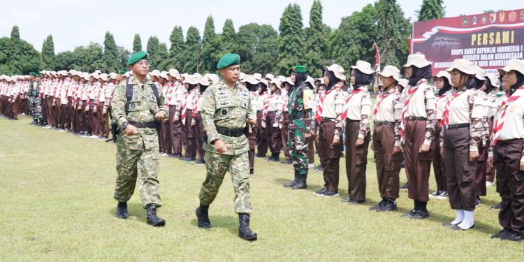 Persami KKRI Kodim 0808 Blitar Resmi Ditutup Oleh Danrindam V/Brawijaya