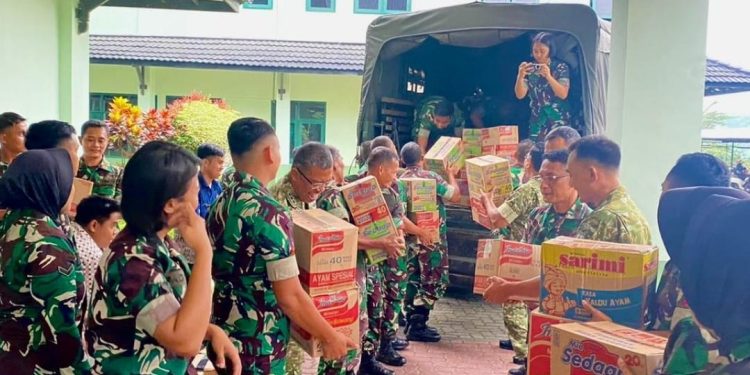 Dari Kodam IV/Diponegoro untuk Aceh dan Sumatera: Uluran Tangan untuk warga yang tertimpa musibah